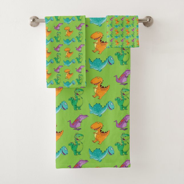 DINOSAURS BADHANDTUCH SET (Insitu)