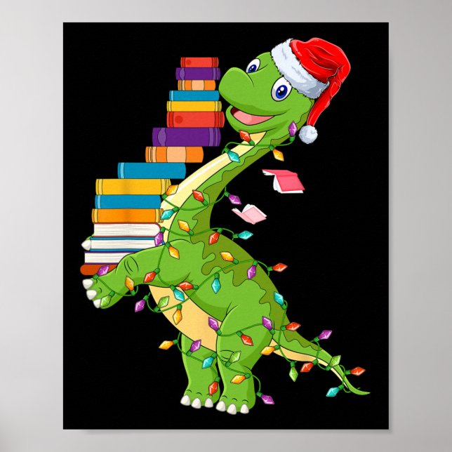 Dinosaurs Didn't Learn Math Funny Math Teacher  Poster (Vorne)
