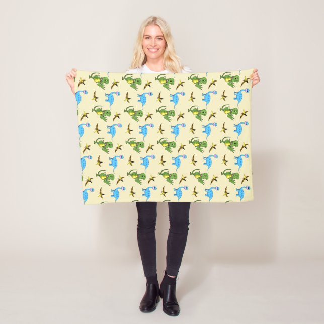 Dinosaurs Fleece Blanket (Beispiel)