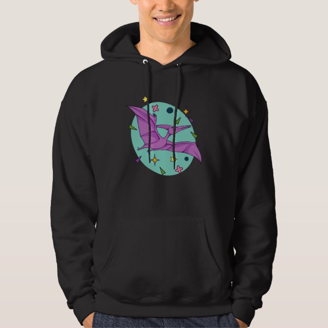 Dinosaurs Prehistoric Dinosaur Kids Or Adults Hoodie (Vorderseite)