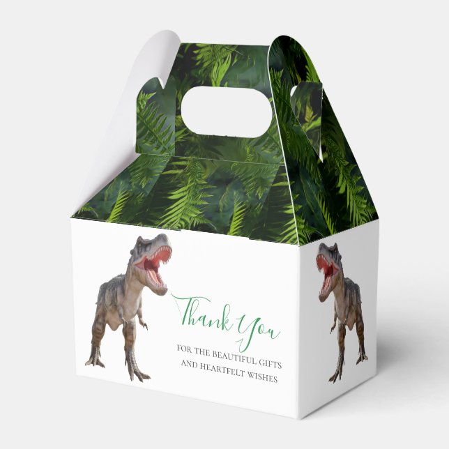 Dinosaurs T Rex Jungle Jurassic World Geschenkschachtel (Vorderseite)