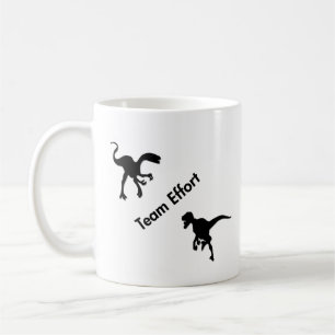 Dinosaurs Team Effort Kaffeetasse