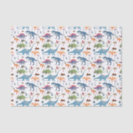 Dinosaurs Tissue Paper von Popobell Seidenpapier