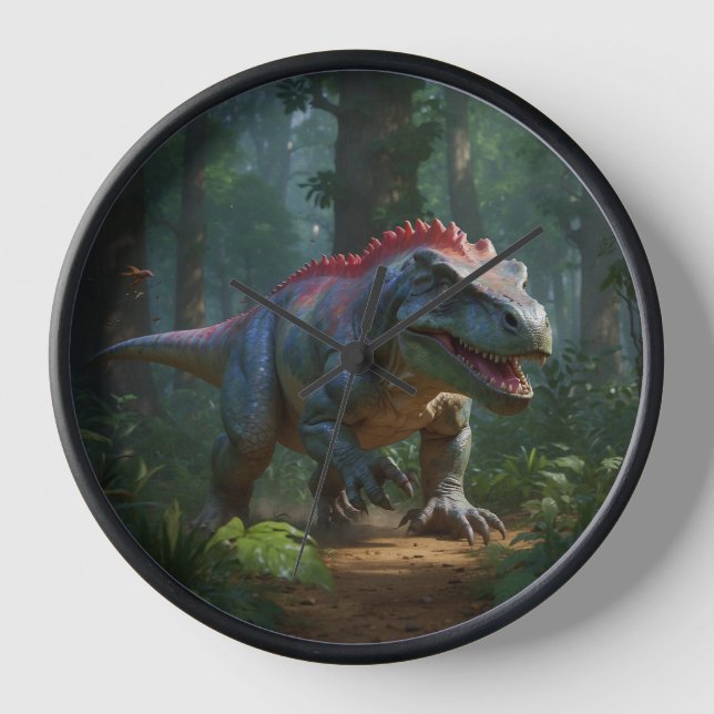 Dinosaurus Fun Vorgeschichte Uhr (Vorderseite)
