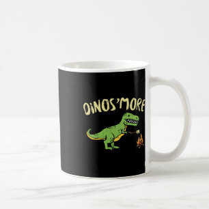 Dinosmore Lustiger Dino Smore Camping Dinosaur Cam Kaffeetasse