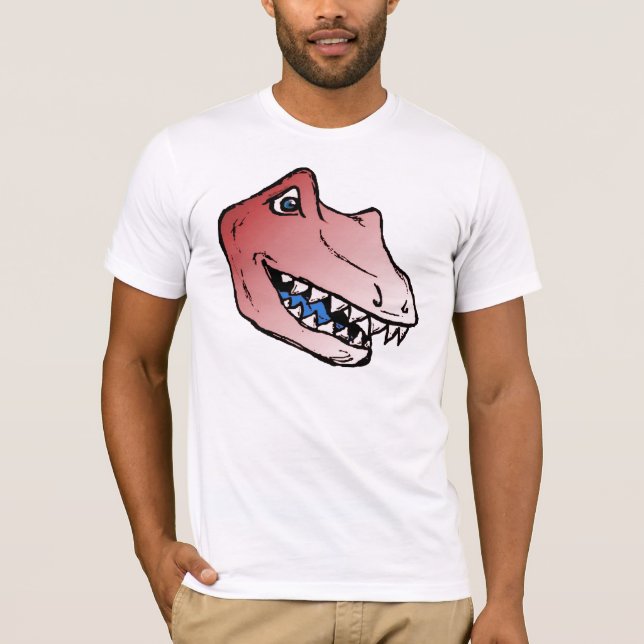 Dinosorio Rot T-Shirt (Vorderseite)