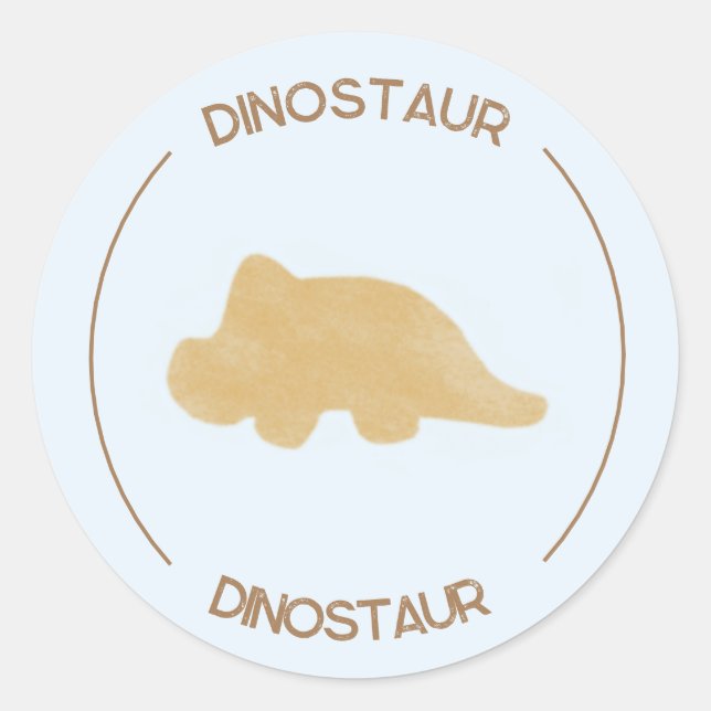 Dinostaur Classic Stickers (Vorderseite)