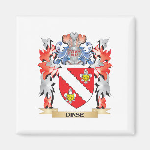 Dinse Wappen - Familienwappen Magnet