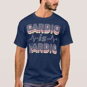 dio ist Hardio Funny Gym Running Retro 70er Fitnes T-Shirt