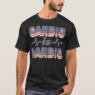 dio ist Hardio Funny Gym Running Retro 70er Fitnes T-Shirt
