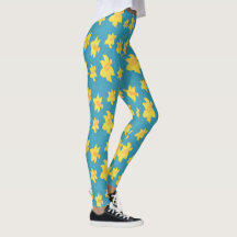 Dioden zu den Leggings mit blauem Hintergrund