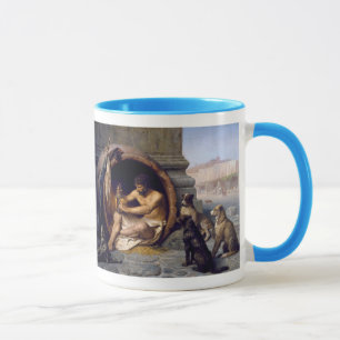 Diogenes, umgeben von Hunden - von Jean Leon Gerom Tasse