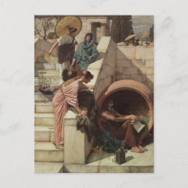 Diogenes von John William Waterhouse Postkarte