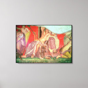 Dionysisches Gefolge mit Dionysus Leinwanddruck