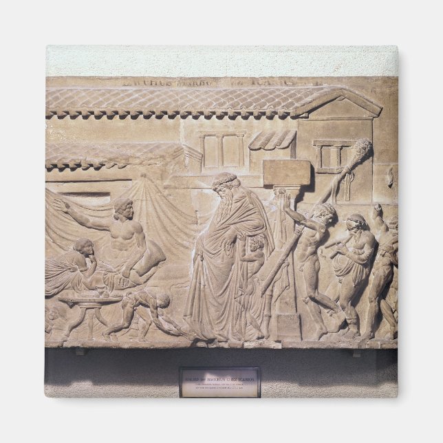 Dionysos auf der Zuhause Magnet (Vorne)