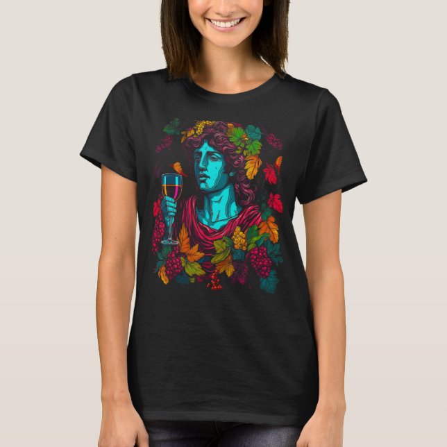 Dionysus Bacchus T-Shirt (Vorderseite)