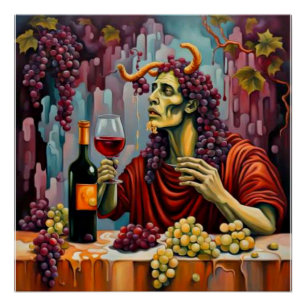 Dionysus inbesried poster