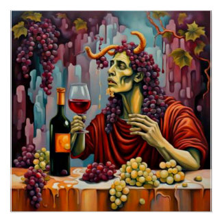 Dionysus inbesried poster