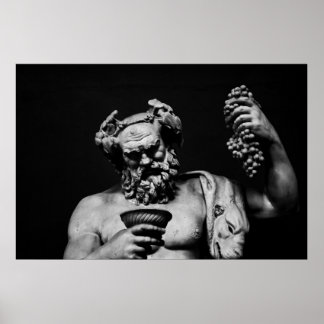 Dionysus mit Goblet Poster