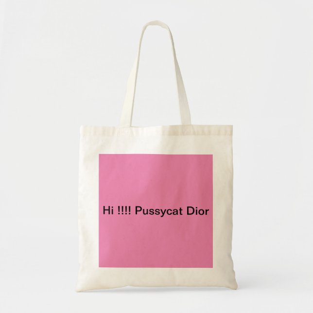 Dior Pussycat quadre tout Sac (Devant)