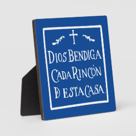Dios bendiga cada rincon fotoplatte