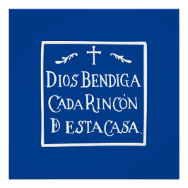 Dios bendiga cada rincon poster