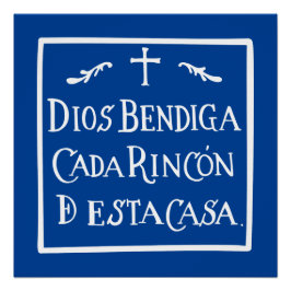 Dios bendiga cada rincon poster