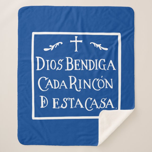 Dios bendiga cada rincon sherpadecke (Vorderseite)