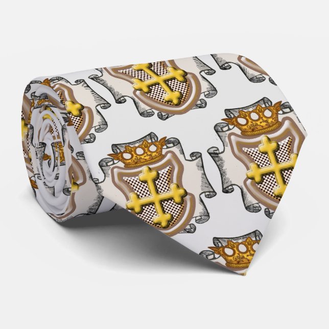 Dios Cross Krawatte (Gerollt)