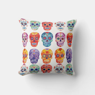 Dios de La Muerte Schädel Kissen