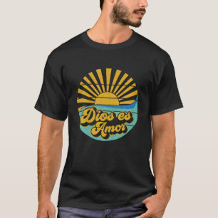 Dios Es Amor Christliche katholische Botschaft in  T-Shirt