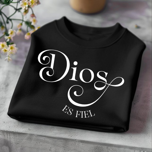 Dios Es Fiel Christlicher spanischer T - Shirt (Von Creator hochgeladen)