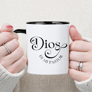 Dios Es Mi Pastor Spanische Christliche Kaffeetass Tasse