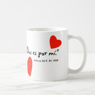 "Dios es por mí" Tazon Kaffeetasse