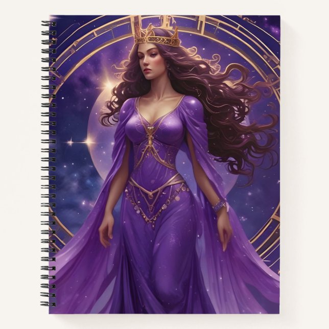 Diosa de Acuario Notizbuch (Vorderseite)