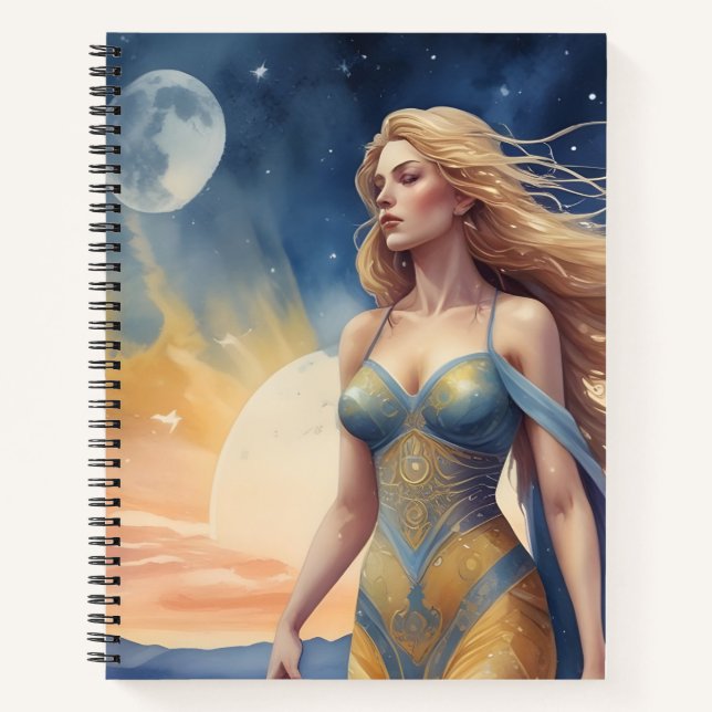 Diosa de la Medianoche Notizbuch (Vorderseite)