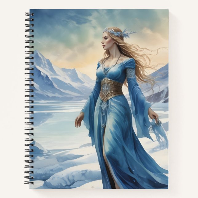 Diosa de la Nieve Notizbuch (Vorderseite)