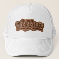 DIP ME IN CHOCOLATE hat - Farbe wählen