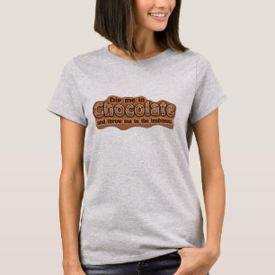 DIP ME IN CHOCOLATE Shirt - wählen Sie Stil