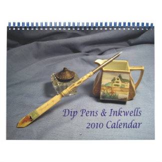 Dip Pens & Inkwells 2010 Kalender