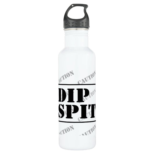 DIP-SPIT-FLASCHE ZUR BEKÄMPFUNG DER WASSERFLASCHE EDELSTAHLFLASCHE (Vorderseite)