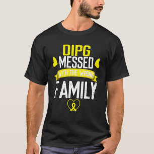 DIPG Gallisches Krebsgeschwür Falsches Gelbes Ban T-Shirt