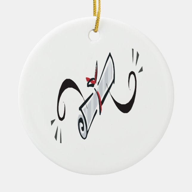 Diplom 2 keramikornament (Vorne)