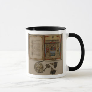 Diploma Prinzen, das Otto von Bismarck investiert Tasse