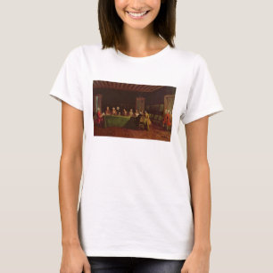 Diplomat-Treffen (Öl auf Leinwand) T-Shirt