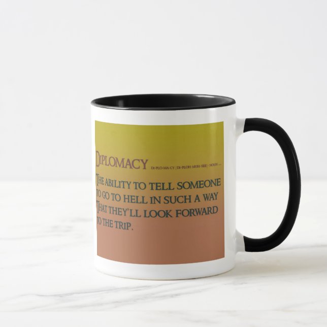 Diplomatie Tasse (Rechts)