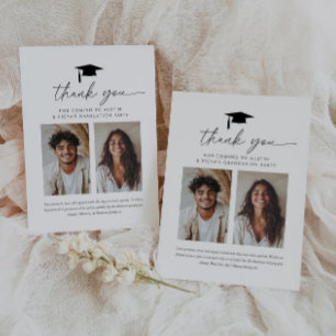 Diplôme conjoint 2 Carte de remerciements photo