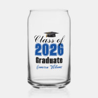 Diplômé de la promotion 2026 personnalisé en bleu