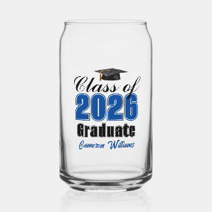 Diplômé de la promotion 2026 personnalisé en bleu