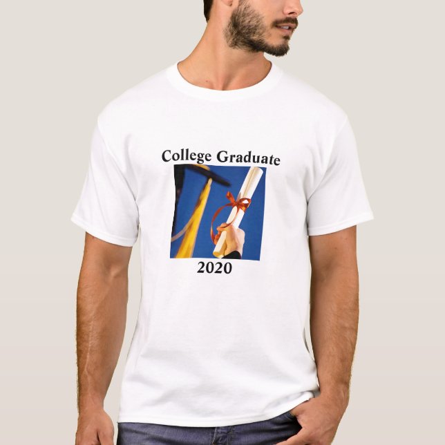 Diplômé du collège Choix de l'année T-shirt (Devant)